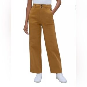 Everlane Organic Cotton Wide Leg Pant